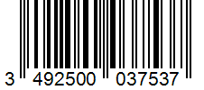 Barcode 3492500037537