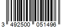 Barcode 3492500051496