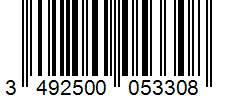 Barcode 3492500053308