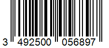 Barcode 3492500056897