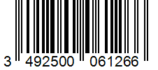 Barcode 3492500061266