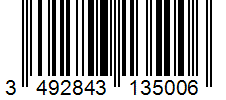 Barcode 3492843135006