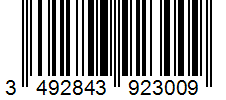 Barcode 3492843923009