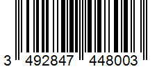 Barcode 3492847448003