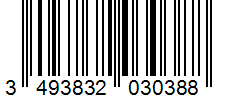 Barcode 3493832030388