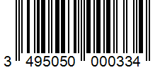 Barcode 3495050000334