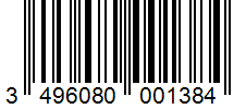 Barcode 3496080001384
