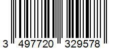 Barcode 3497720329578