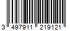 Barcode 3497911219121