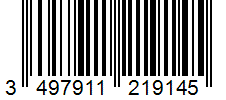 Barcode 3497911219145