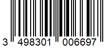 Barcode 3498301006697