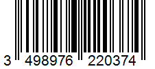Barcode 3498976220374