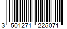 Barcode 3501271225071