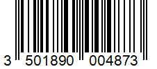 Barcode 3501890004873