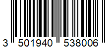 Barcode 3501940538006