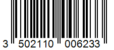 Barcode 3502110006233