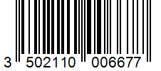 Barcode 3502110006677
