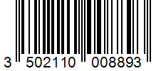 Barcode 3502110008893
