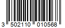 Barcode 3502110010568