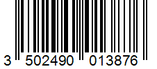 Barcode 3502490013876