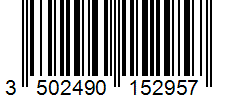 Barcode 3502490152957