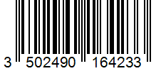 Barcode 3502490164233