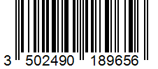 Barcode 3502490189656