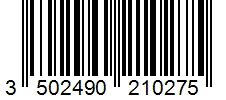 Barcode 3502490210275