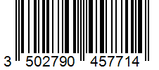 Barcode 3502790457714