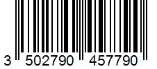 Barcode 3502790457790