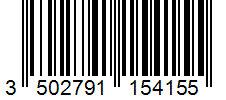 Barcode 3502791154155