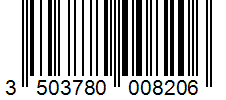 Barcode 3503780008206