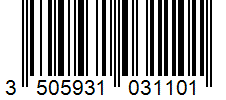 Barcode 3505931031101
