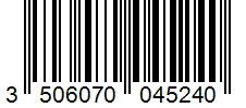 Barcode 3506070045240