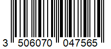 Barcode 3506070047565