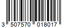 Barcode 3507570018017