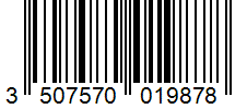 Barcode 3507570019878