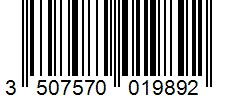 Barcode 3507570019892