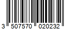 Barcode 3507570020232