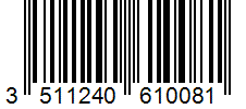 Barcode 3511240610081