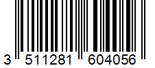 Barcode 3511281604056