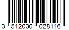 Barcode 3512030028116