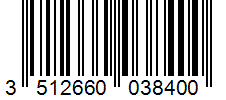Barcode 3512660038400