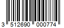 Barcode 3512690000774