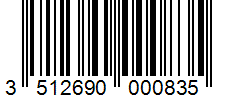 Barcode 3512690000835
