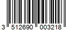 Barcode 3512690003218