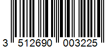 Barcode 3512690003225