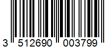 Barcode 3512690003799