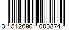 Barcode 3512690003874