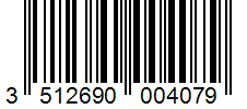 Barcode 3512690004079